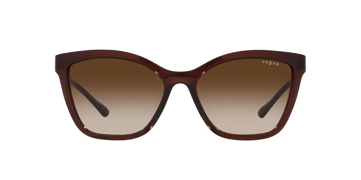 VOGUE LENTES SOLAR 0VO5504SL FEMALE FASHION INJECTED BUTTERFLY TRANSLUCENT BROWN 57