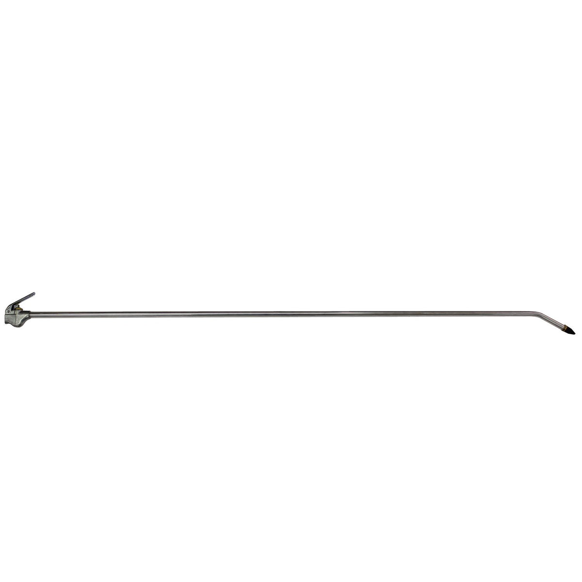 Pistola de aire resistente con boquilla de extensión de 4 pies, agarre de palanca, pistola de soplado de aire de seguridad compatible con OSHA NPT de 1/4 pulgadas, 159 (paquete de 5)
