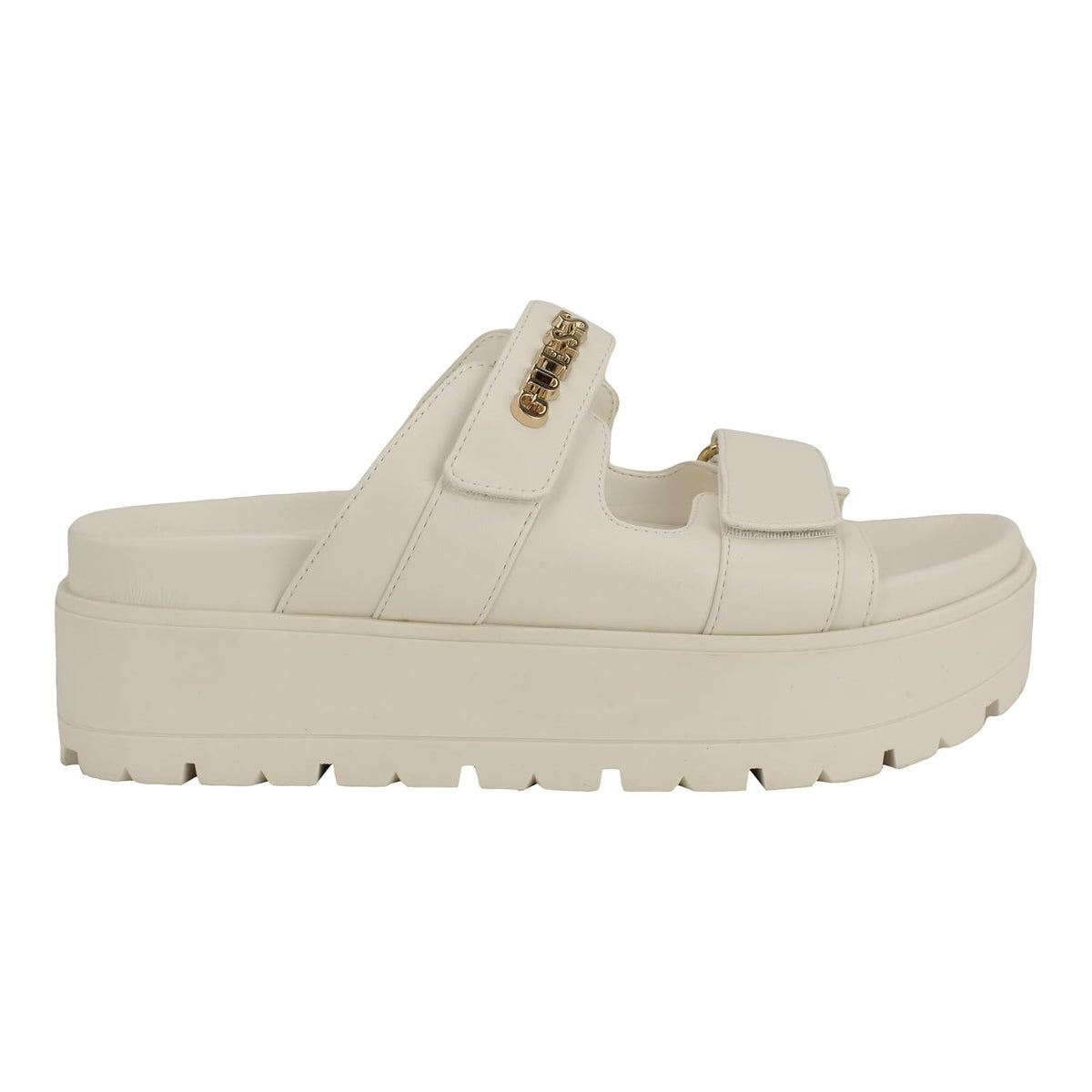 GUESS Faxon Sandalia para mujer | Sandalias casuales