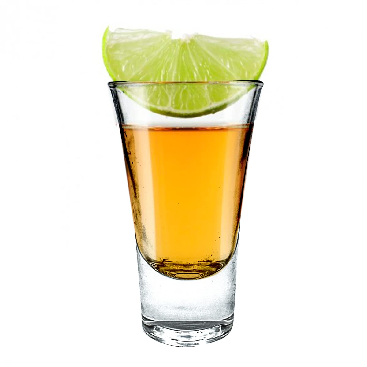 Trilogy | Juego de 6 Vasos Tequileros de Vidrio, para Licores y Destilados, Caballito o Vaso de Shots, Colección Irlanda, Transparente, 57 mililitros, Hechos en Italia
