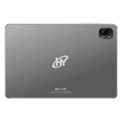 Hyundai Tablet HyTab Plus 10.1" HD IPS, Octa-Core A537, 6GB RAM, 128GB, Android 15, WiFi AC/AX, 6000mAh, con Stylus, Audífonos y Protector, Gris Espacial