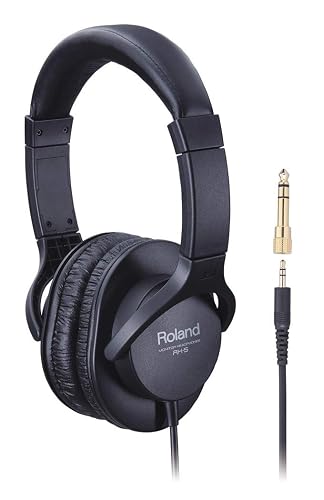 Roland RH-5 Negro Supraaural Diadema Audífono - Audífonos (Supraaural, Diadema, 10-22000 Hz, 1000 MW, 92 Db, 32 Ohmio)