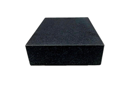 HHIP 4401-1597 Placa de superficie de granito de 6 x 8 x 2 pulgadas, grado B, 0 repisa