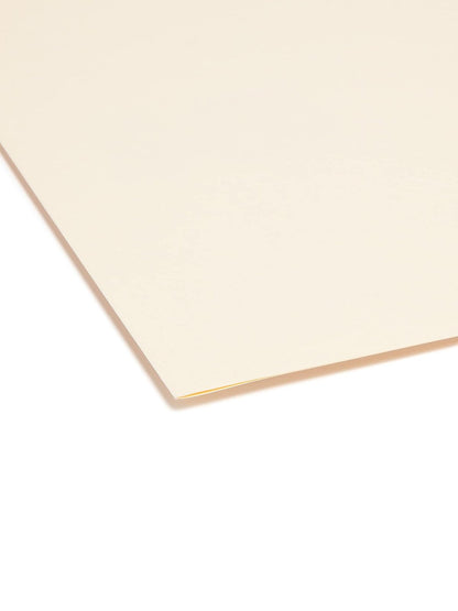 Smead SuperTab 15401 - Carpeta de archivos pesada, tamaño legal, manila, 50 por caja