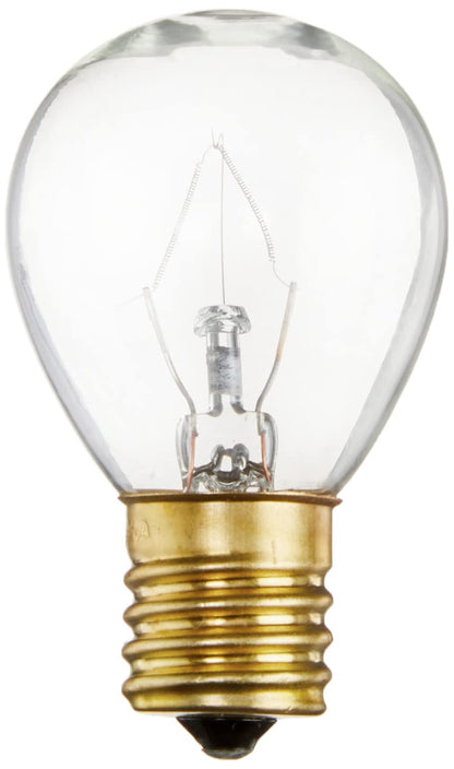 Satco S3629 Intermediate Base 40-Watt S11 Light Bulb, Clear