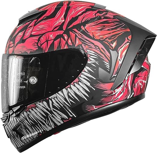 KOV Aircut Carnivor Casco Rojo L