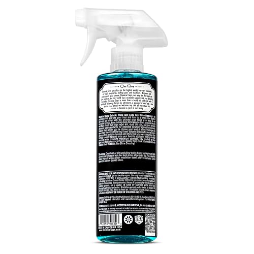 Chemical Guys Galactic Black Wet Look Tire Shine Dressing, para un Nuevo Nivel de Brillo y Profundidad de Negro, Seguro para Automóviles, Camiones, Motocicletas, vehículos recreativos y más, 473 ml
