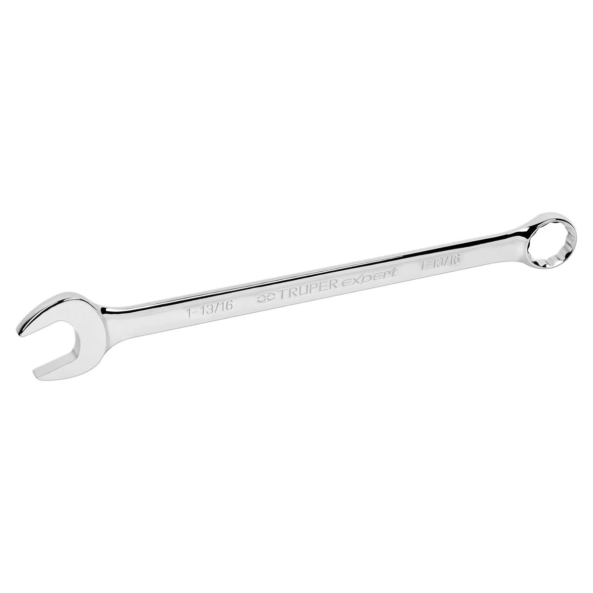 Truper Expert Llave Combinada Extralarga Estándar 11/16 a 2 Pulgadas - 1 13 - 16"