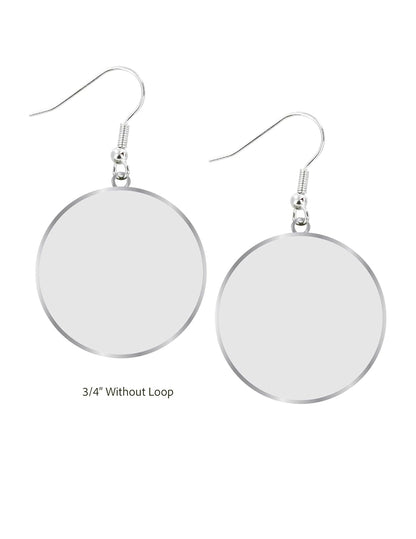 aminco NCAA - Arete Colgantes Unisex con Logotipo de la NCAA para Adultos