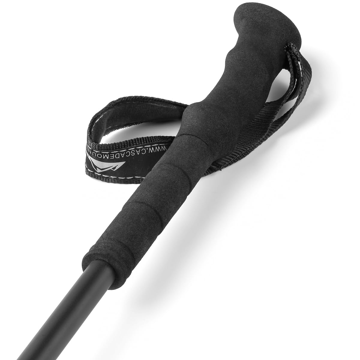 Cascade Mountain Tech Trekking Poles - Carbon Fiber Walking or Hiking Sticks with Quick Adjustable Locks (Set of 2)