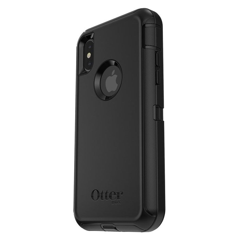 OtterBox DEFENDER SERIES protector para iPhone X (solamente) - Empaque Retail - Negro