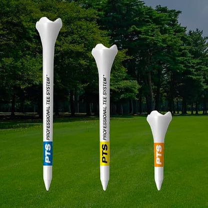 Pride Golf TeePride Professional tee System, Pride Performance Plastic Golf Tees Combo Pack, 3-1/4 Inch