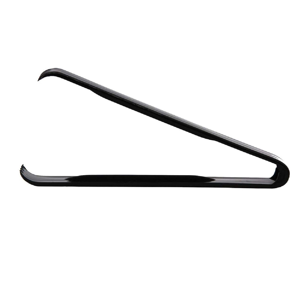 Party Essentials - Pinzas de plástico para servir (16,5 cm, 8 unidades), color negro