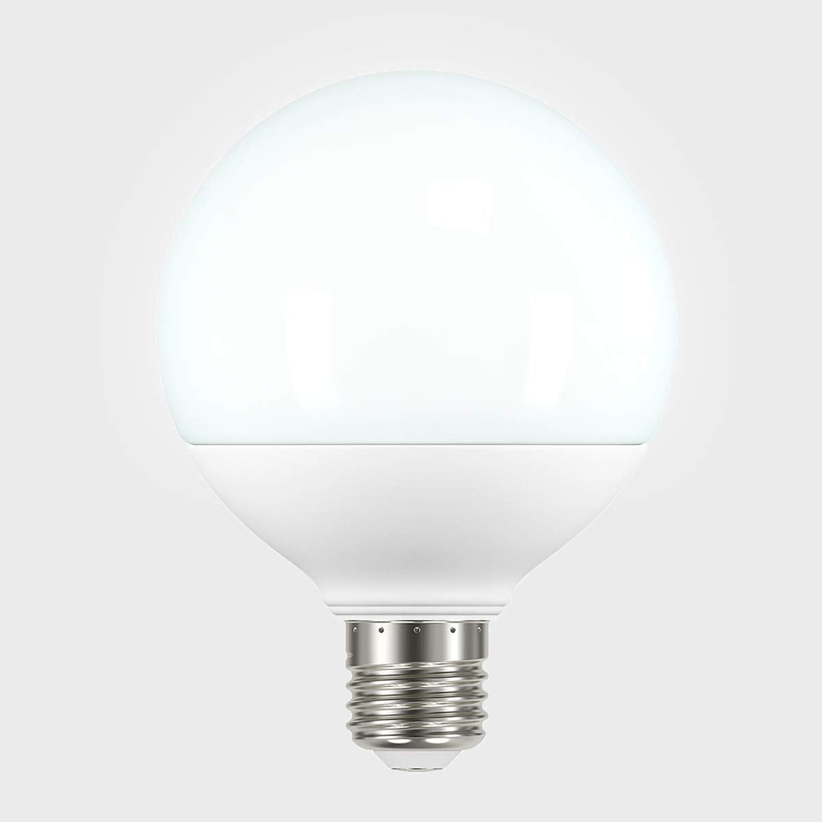 Tecnolite - Foco G95 Globo LED 8 W, Luz de Día, Base E27, No atenuable