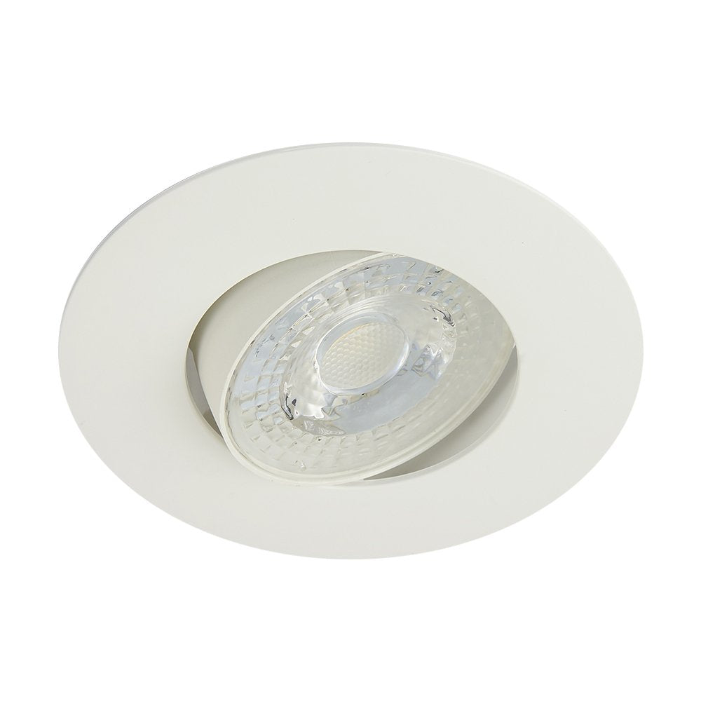 Tecnolite - Lámpara Downlight LED Empotrable 3.5 W, Luz Suave Cálida, No atenuable, LED integrado