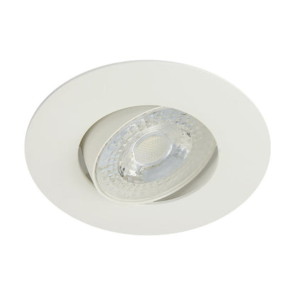 Tecnolite - Lámpara Downlight LED Empotrable 3.5 W, Luz Suave Cálida, No atenuable, LED integrado