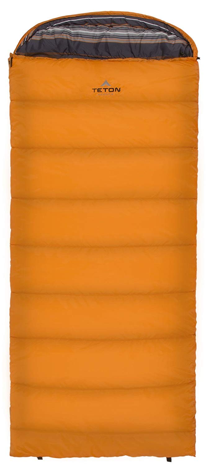 Teton Sports Celsius Regular -18C Bolsa de Dormir - Left Zip - Orange