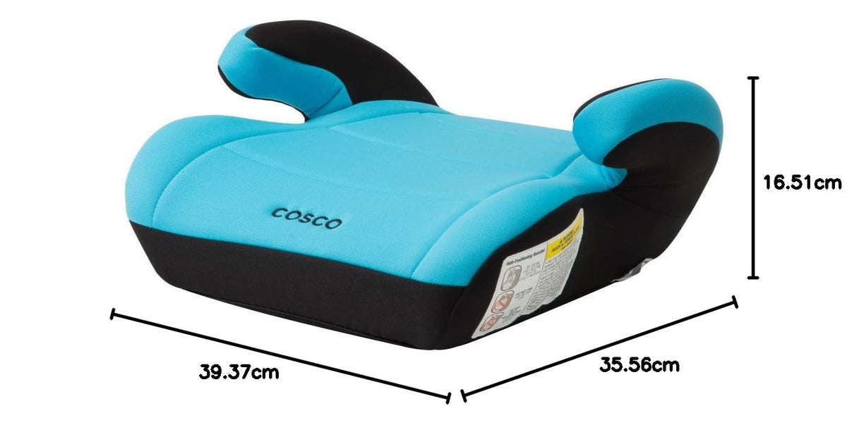 Cosco , Autoasiento Booster Topside Turquesa Baby Boys, Paquete De 1