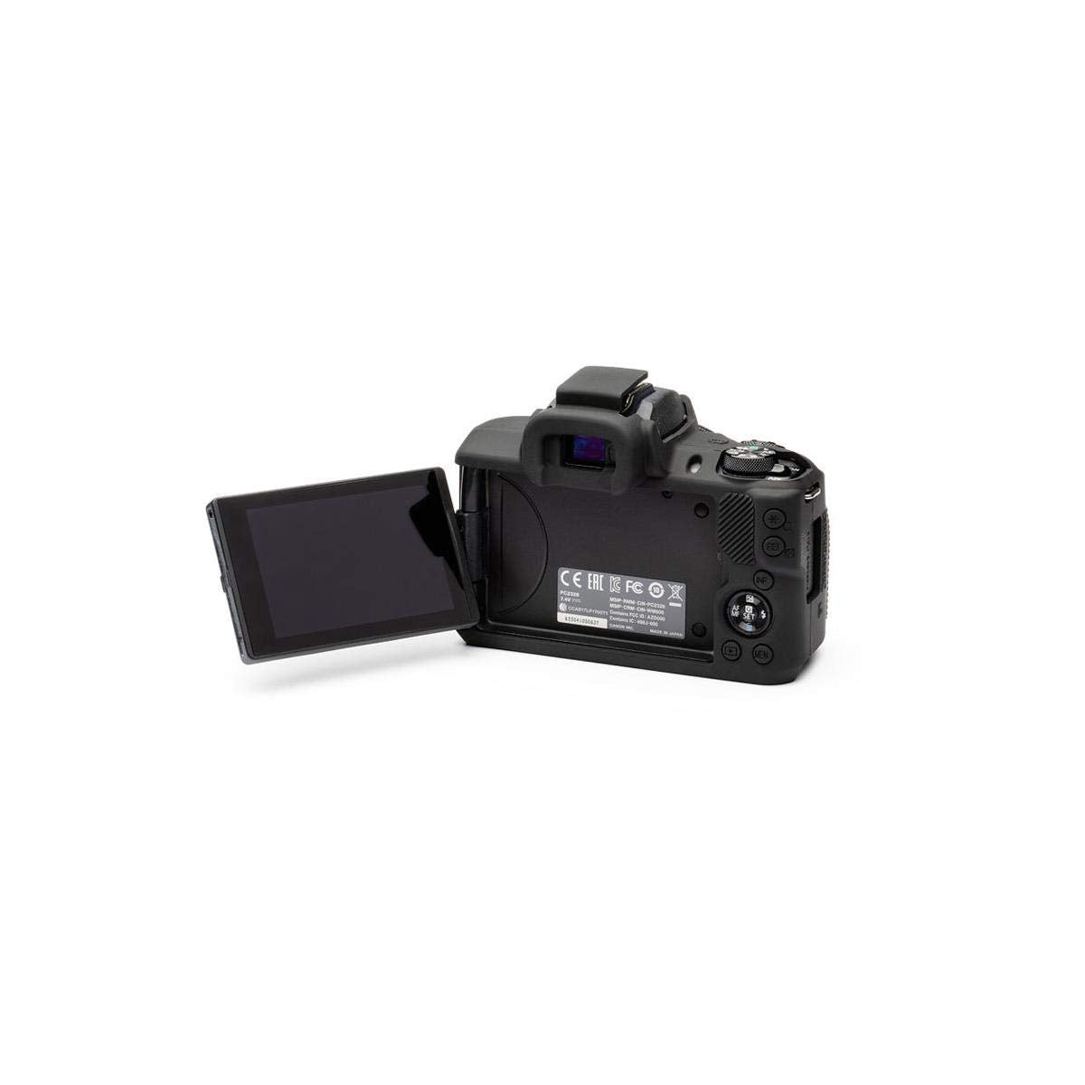 EasyCover Funda Protectora para cámara fotográfica Canon M50/M50 Mark II, Color Negro