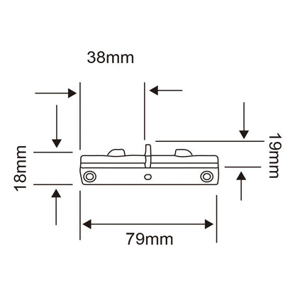 Tecnolite Riel, color Negro, 1 m YS-100/N + Conector Recto para Riel, color Negro YS-I/N