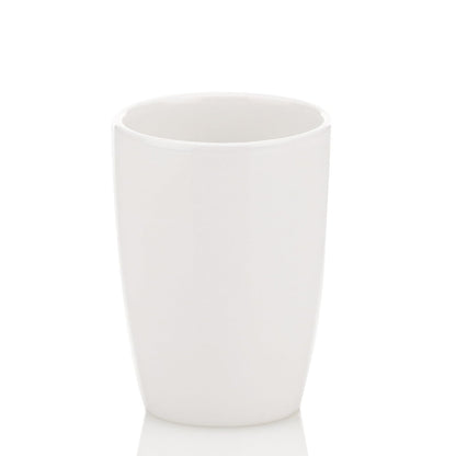 Kela Natura 18588 Toothbrush Beaker Ceramic White