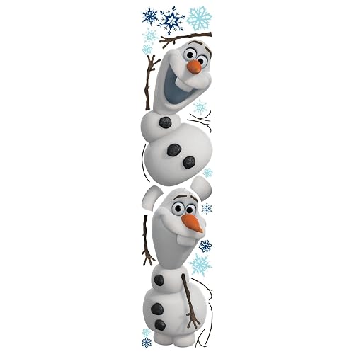 Roommates RMK2372SCS Frozen Olaf el muñeco de nieve adhesivos para pared, 25 unidades
