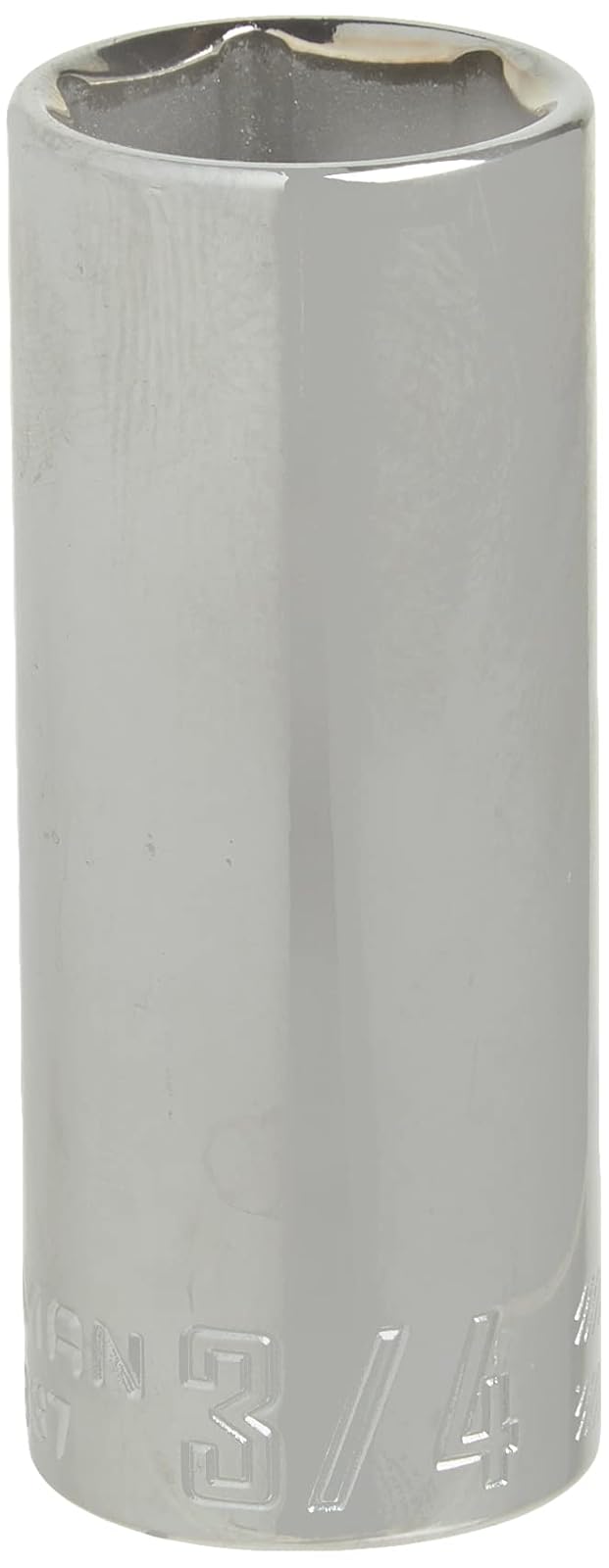 CRAFTSMAN CMMT43337 - Llave de vaso SAE (3/8", 6 pines, 3/4") - 1.9 cm