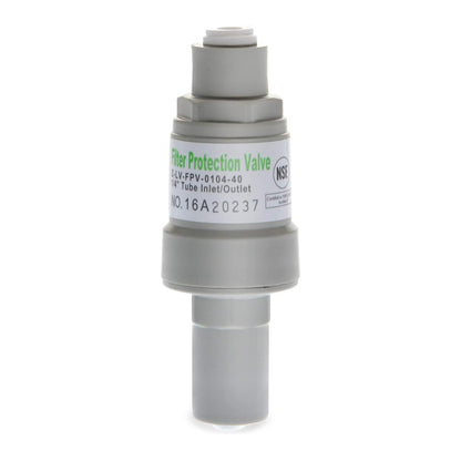 iSpring apr40 regulador de presión válvula de protección de filtro con 1/4 inch conexión rápida, 40 PSI