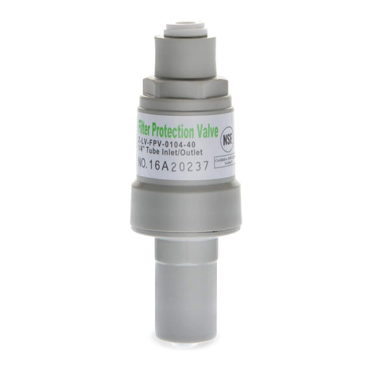 iSpring apr40 regulador de presión válvula de protección de filtro con 1/4 inch conexión rápida, 40 PSI