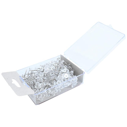 Acco Chinchetas Cabeza Transparente para Tablero de Corcho 1000 Pines