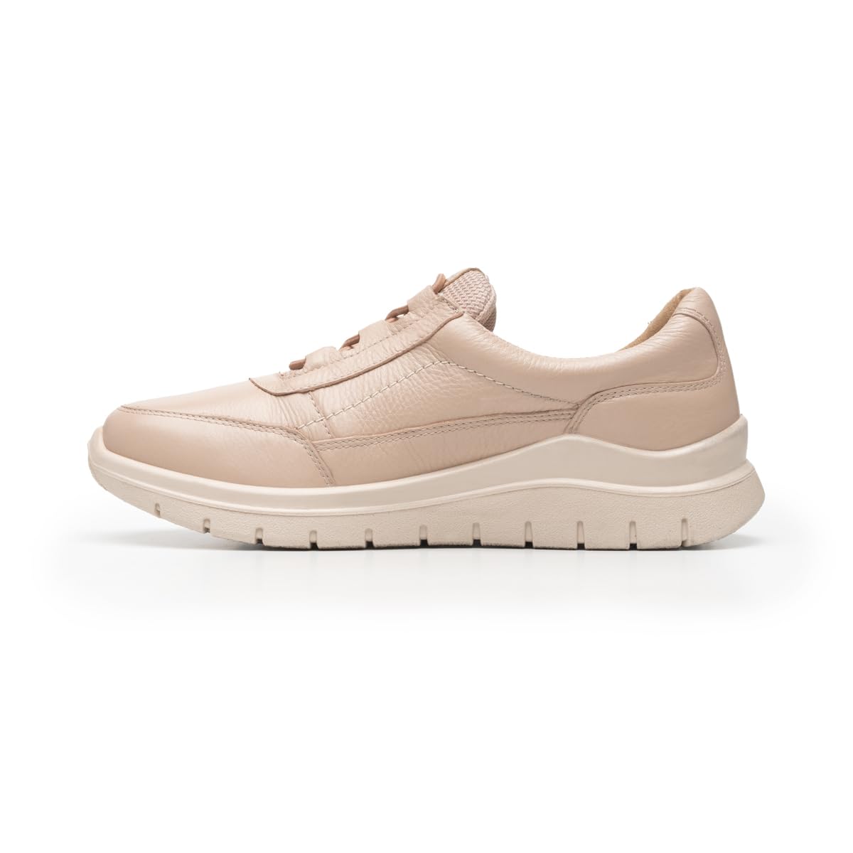 Flexi Tenis Confort de Piel para Mujer con Cordones elásticos 130201