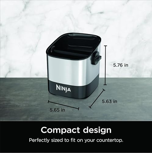 Ninja Luxe - Caja de Café para Espresso, Accesorios para Máquina, Fácil y Sin Ensuciar, Molidos, Base Antideslizante, Barra Extraíble, Capacidad para 10 Discos