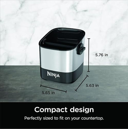Ninja Luxe - Caja de Café para Espresso, Accesorios para Máquina, Fácil y Sin Ensuciar, Molidos, Base Antideslizante, Barra Extraíble, Capacidad para 10 Discos