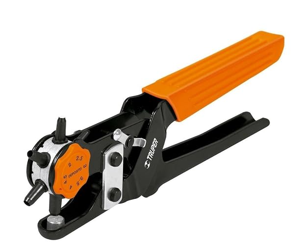 Truper PSA-9, Pinza sacabocados, mango ergonómico