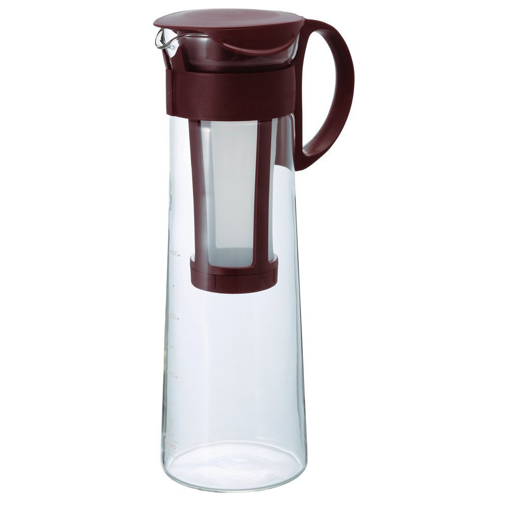 Hario Cafetera de Café Frío (Cold Brew) de Vidrio 1 L - Marrón - 33.8 oz (999.58 ml)