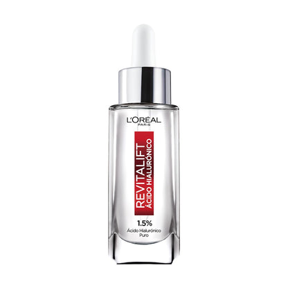 L'Oréal Paris Revitalift Ácido Hialurónico Serum, Hidrata Intensamente, Rellena Arrugas y Líneas de Expresión, Cuidado Facial Anti-edad, 30ml