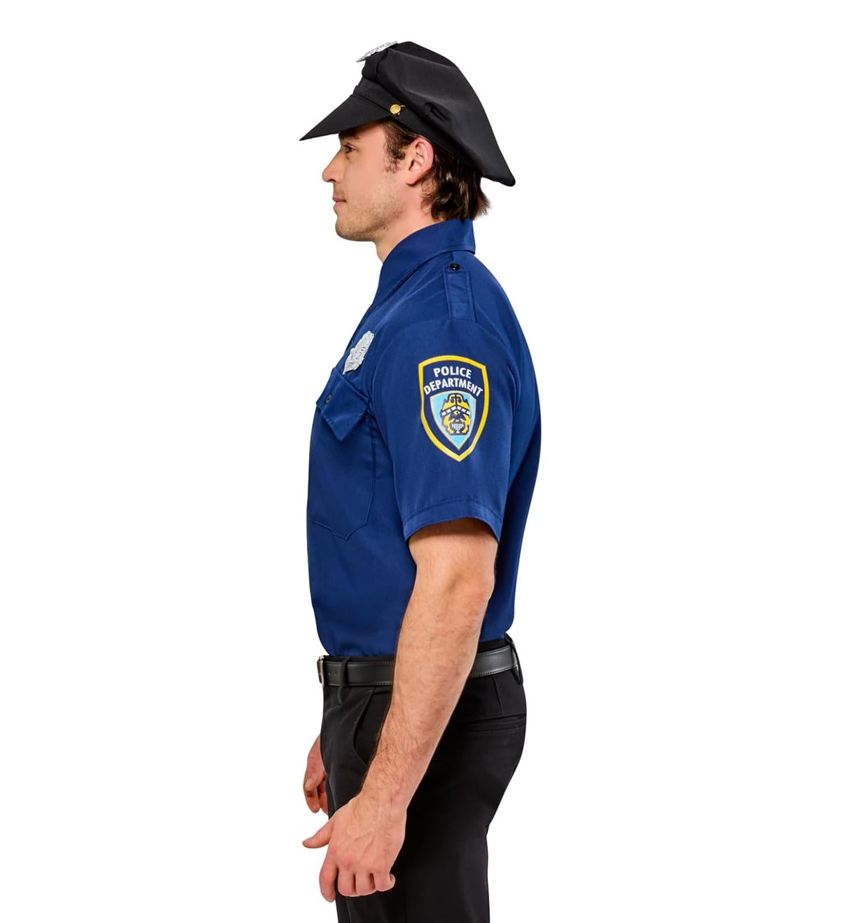 Rubie's Costume Heroes and Hombres Police Uniform Shirt and Hat Costume