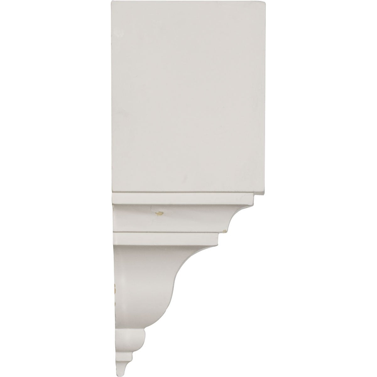 Endurathane - Esquina interior universal para perfiles de moldeo, 3 1/8 pulgadas de P x 3 1/8 pulgadas de ancho x 7 3/4 pulgadas de alto (menos de 3 1/8 pulgadas de P y 3 7/8 pulgadas de alto