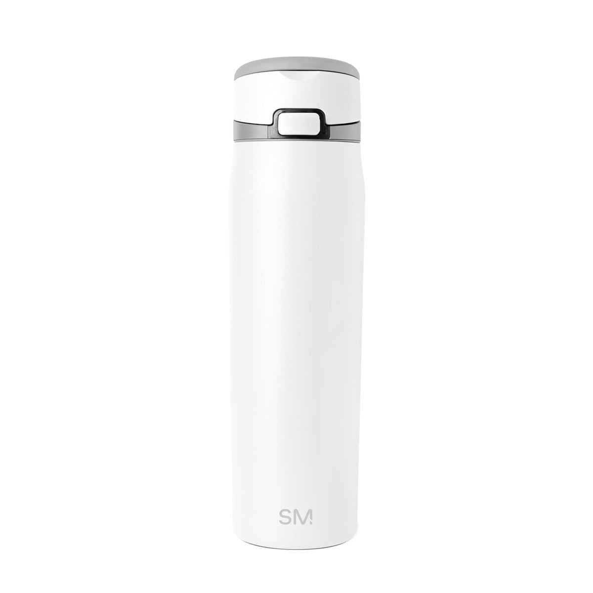 Simple Modern Mesa Loop Botella de Agua con Popote - 710 ml - -Winter White
