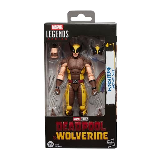 Marvel Legends Wolverine Traje Marrón 15 cm
