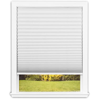 Redi Shade Persiana Plisada Sin Cables para Recortar en Casa, Natural - 6An x 93Al cm - Blanco