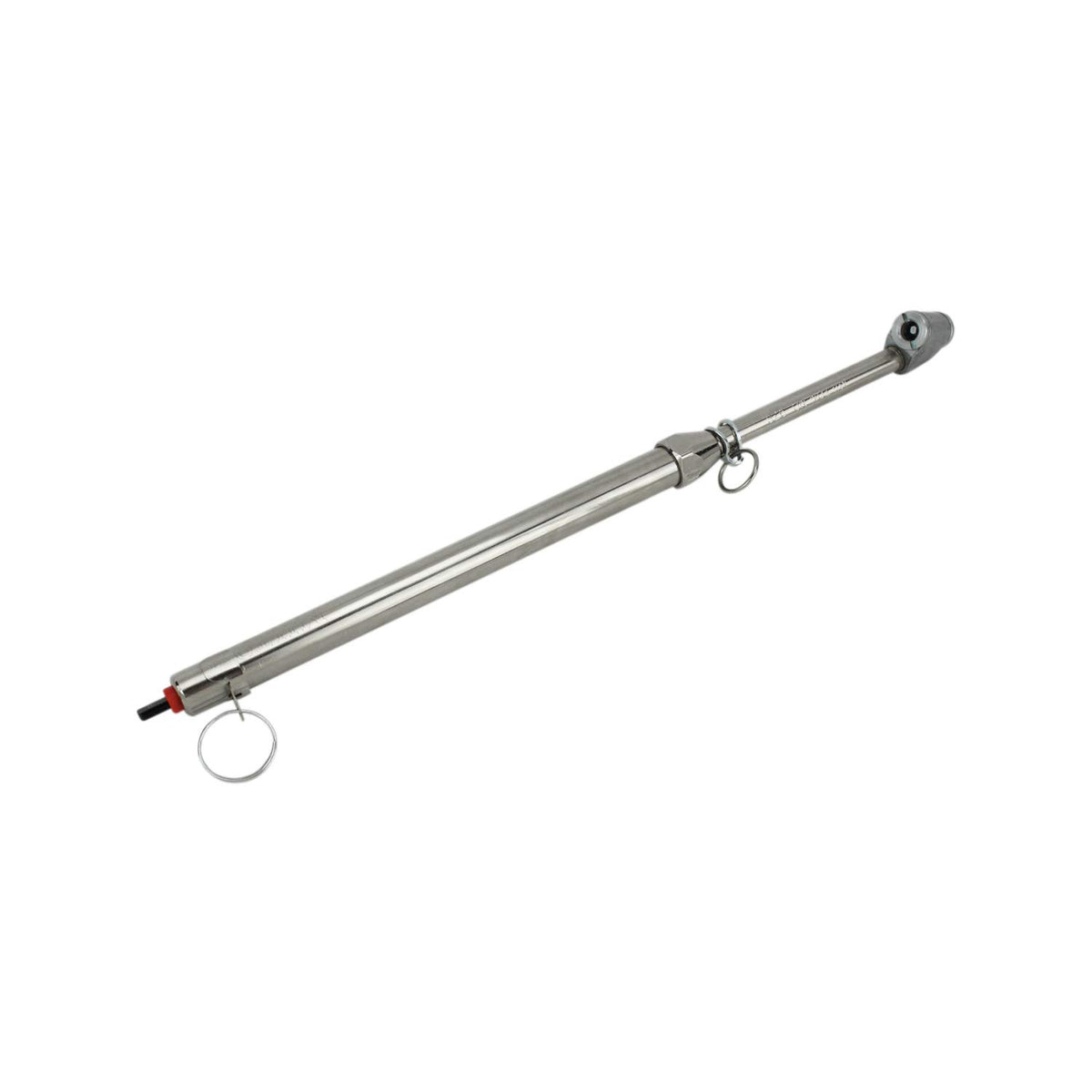 Milton S-976C Medidor Presión Neumáticos Calibrable Portabrocas Doble Cabeza 10-160 PSI Plateado
