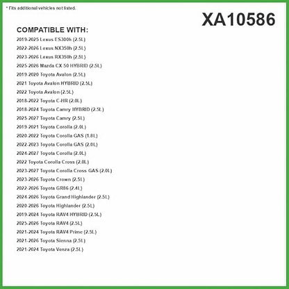 EcoGard Filtro de Aire de Motor XA10586 para Toyota RAV4/Corolla/Camry/Sienna/Highlander/Venza 2018-2026
