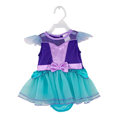 Fantasy Ruz. Disfraz para Bebé, Princesa Ariel, Modelo F12856-AZN2, Color Aqua, Talla 12 meses. Licencia Original Disney.