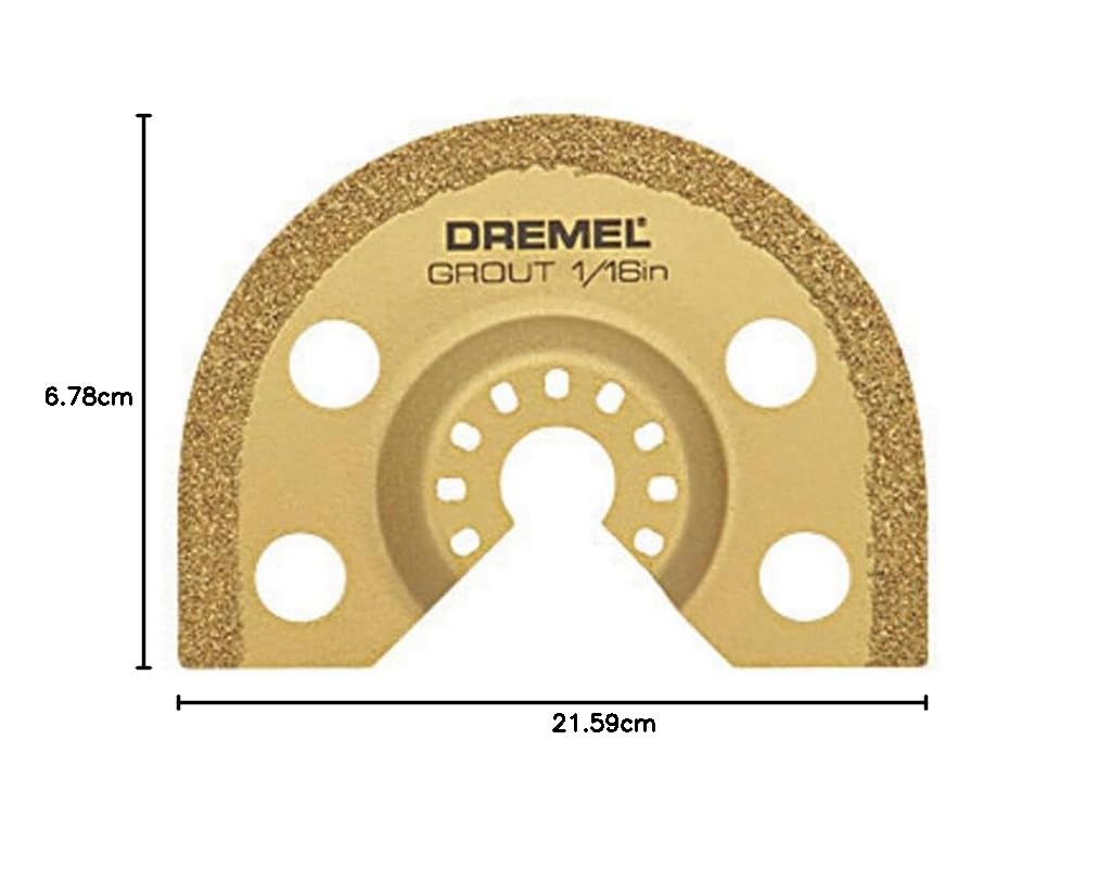 Dremel MM501 Hoja Quita Lechada de 1/16 Pulgadas