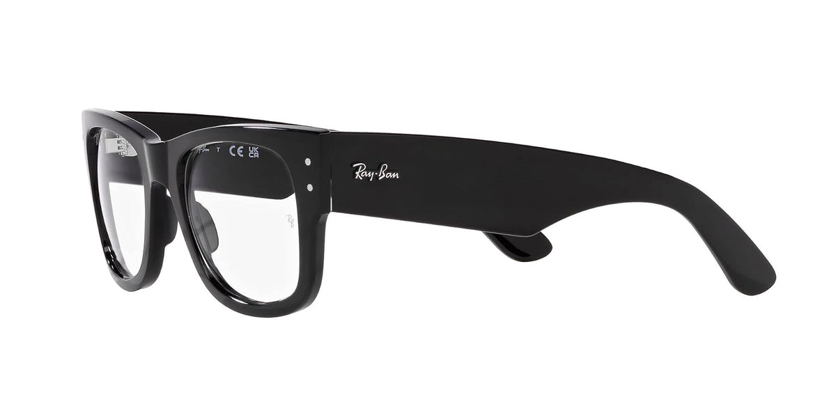 Ray-Ban Rx0840v Mega Wayfarer - Marcos cuadrados para anteojos graduadas para mujer