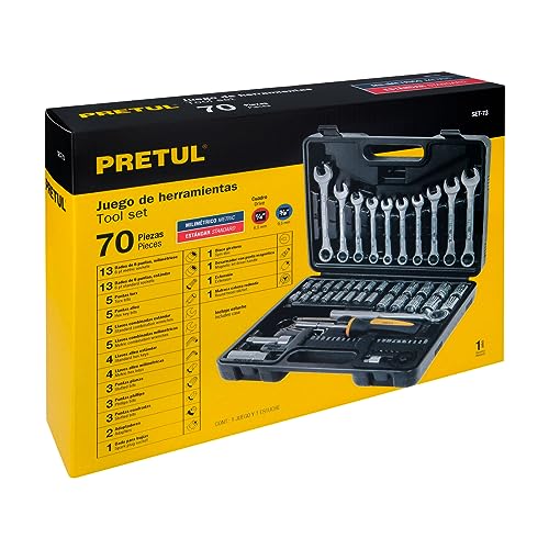 Pretul SET-73, Juego de herramienta, 70 piezas