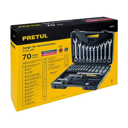 Pretul SET-73, Juego de herramienta, 70 piezas