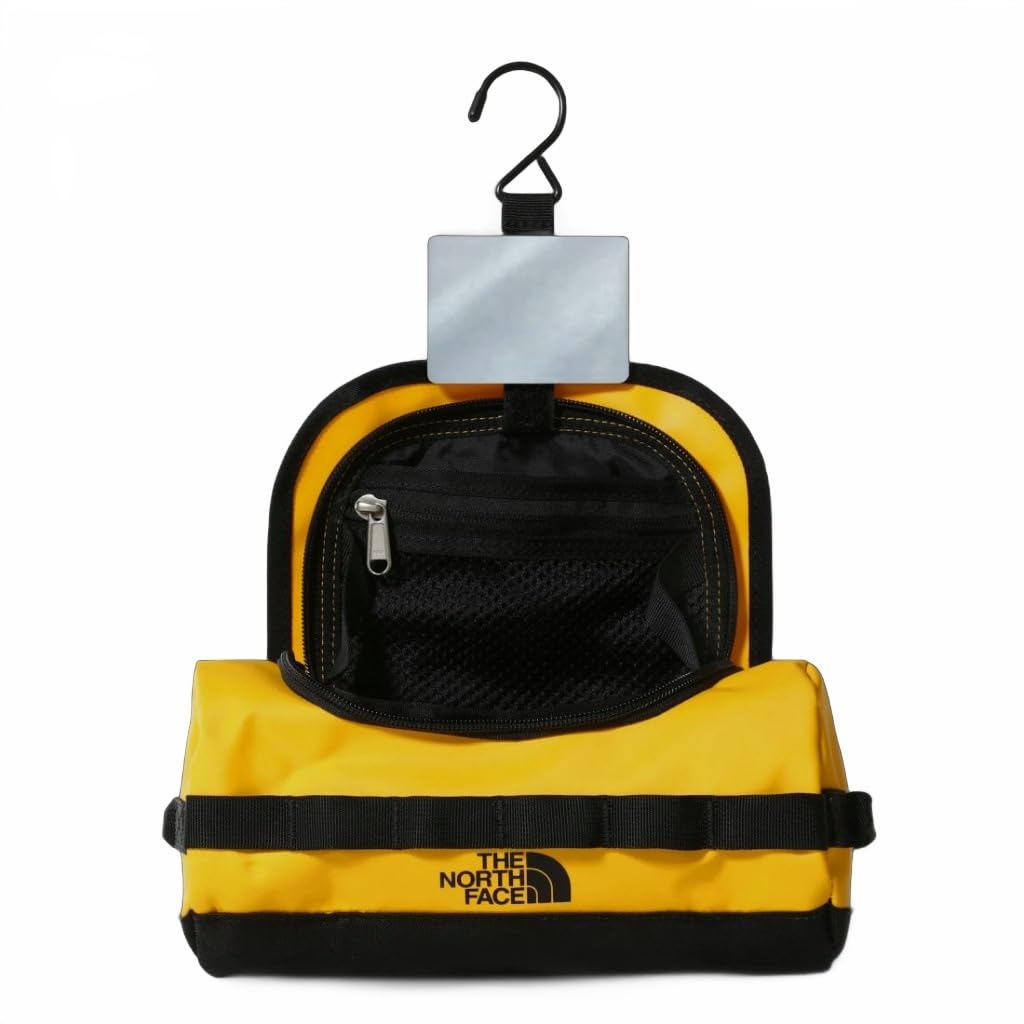 The North Face - Bote de Viaje Unisex para Campamento Base, pequeño Summit Gold/TNF, Negro, NPF, Talla única