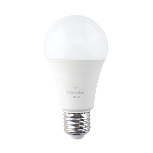 SANELEC, Foco Led Inteligente con Conexión Bluetooth, Tipo A19, 3 W, Modelo 1320
